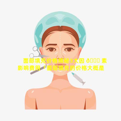 面部填充价格揭秘3大因 🍀 素影响费用「面部填充的价格大概是 🦅 多少钱」